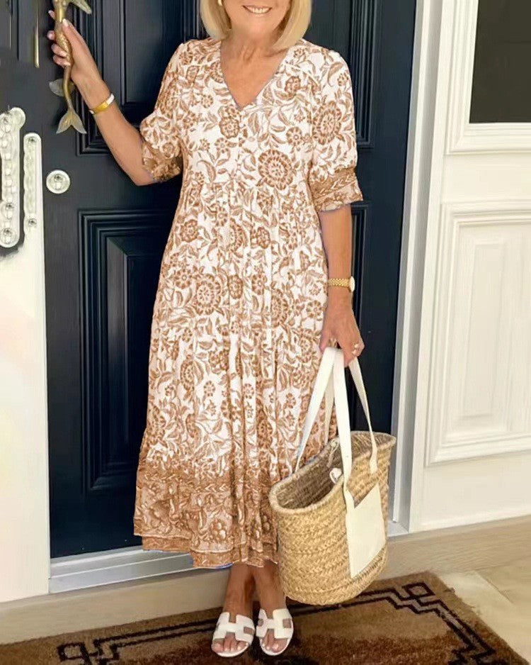 Doris - Women's Relaxed Summer Maxi Dress
