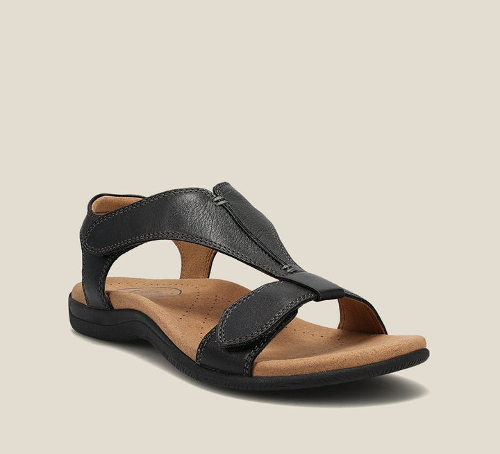 Carolyn™ | Cushioned Vegan Leather Sandals