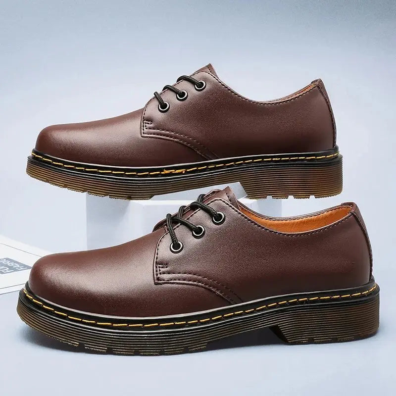 Men’s Classic Oxford Dress Shoes with a Lace-Up