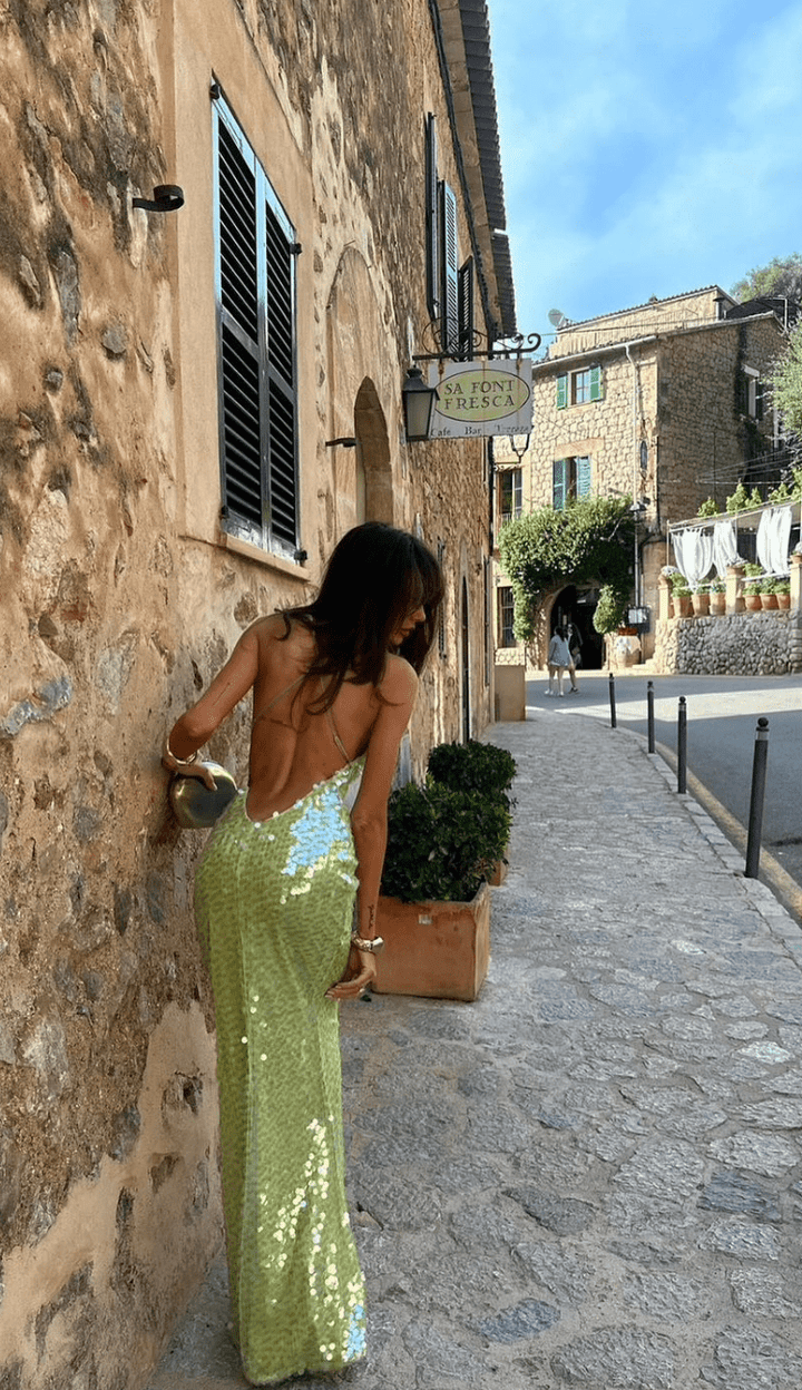 Teresa - Women's Sequin Maxi Dress
