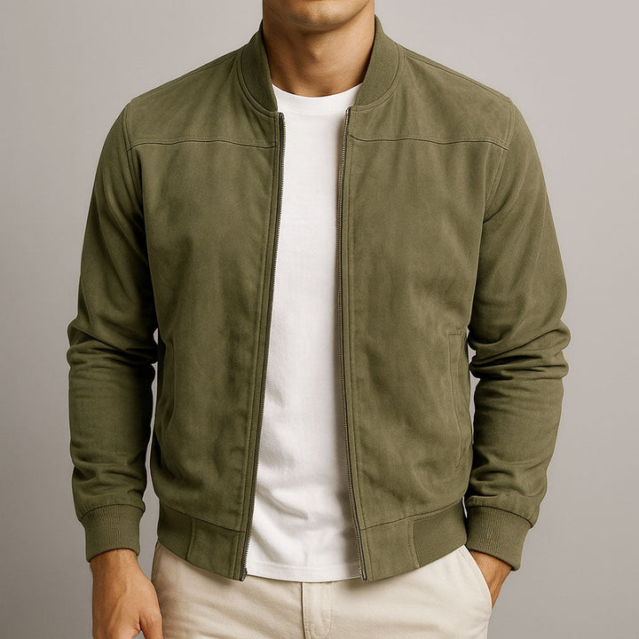 Ethan | Chaqueta minimalista moderna con cremallera