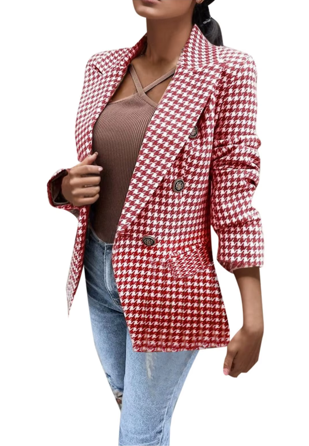 Blazer décontracté élégant à coupe moderne