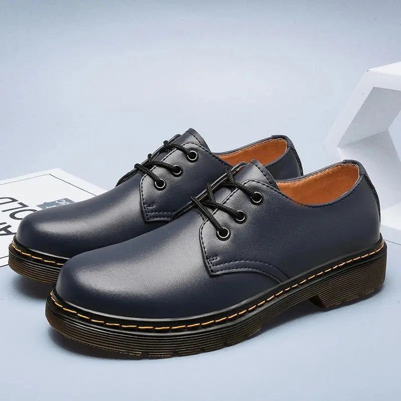 Men’s Classic Oxford Dress Shoes with a Lace-Up