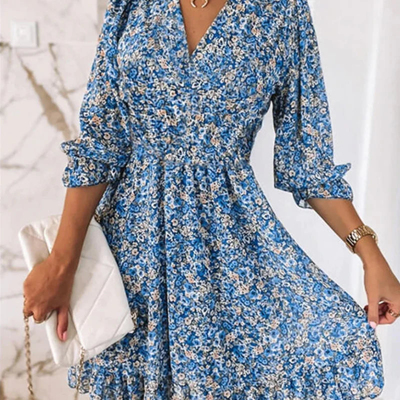 Lana - Women's Boho Mini Dress