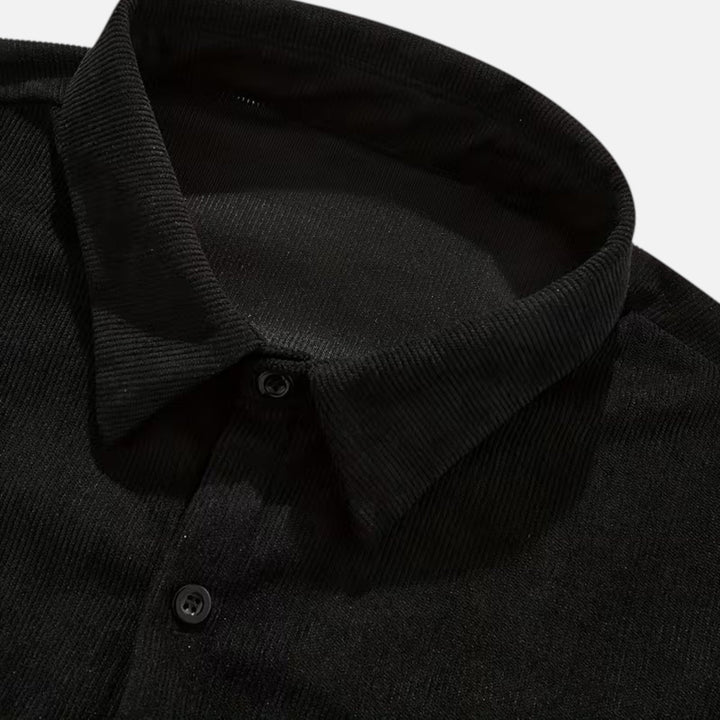 Chaqueta camisera para hombre de corte clásico y elegante informal