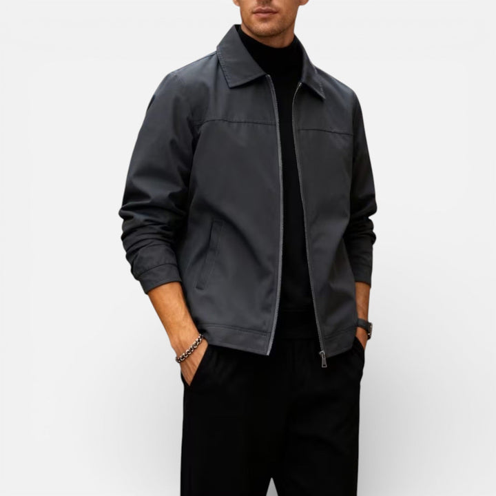 Veste d’été légère pour homme à col à revers, idéale au quotidien