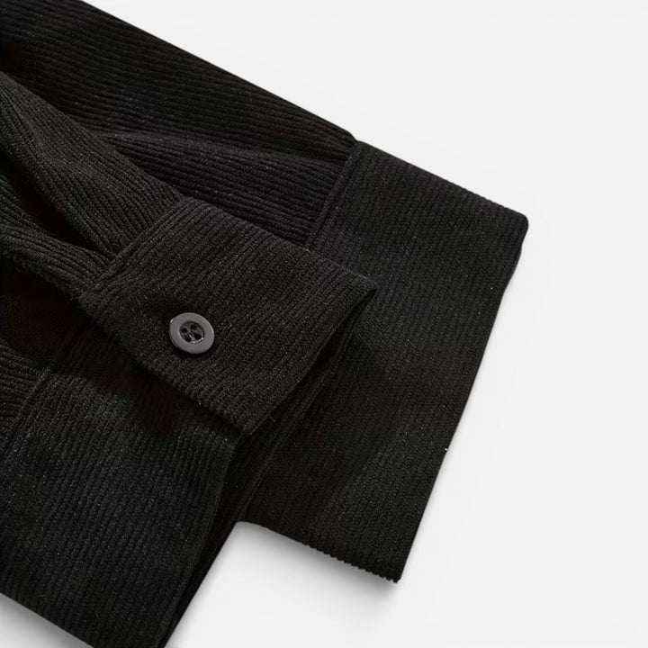 Chaqueta camisera para hombre de corte clásico y elegante informal
