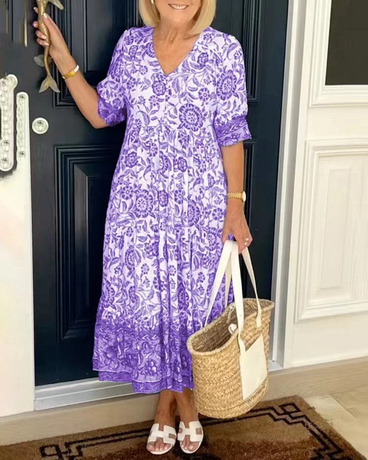 Doris - Women's Relaxed Summer Maxi Dress