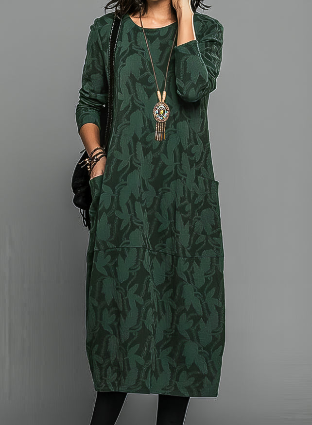 Danielle - Vestido de invierno de mujer con bolsillos