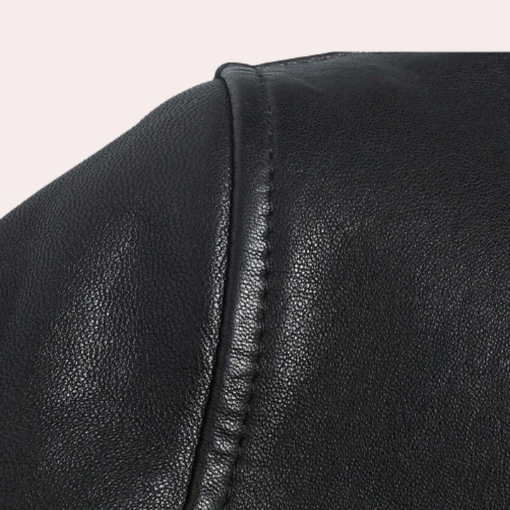 Men's Lightweight Leather Look Summer Jacket