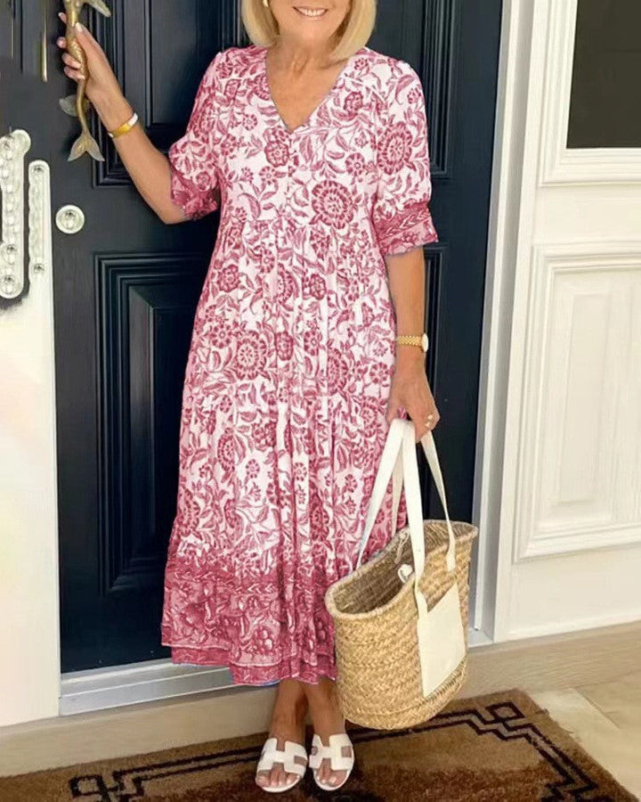 Doris - Women's Relaxed Summer Maxi Dress