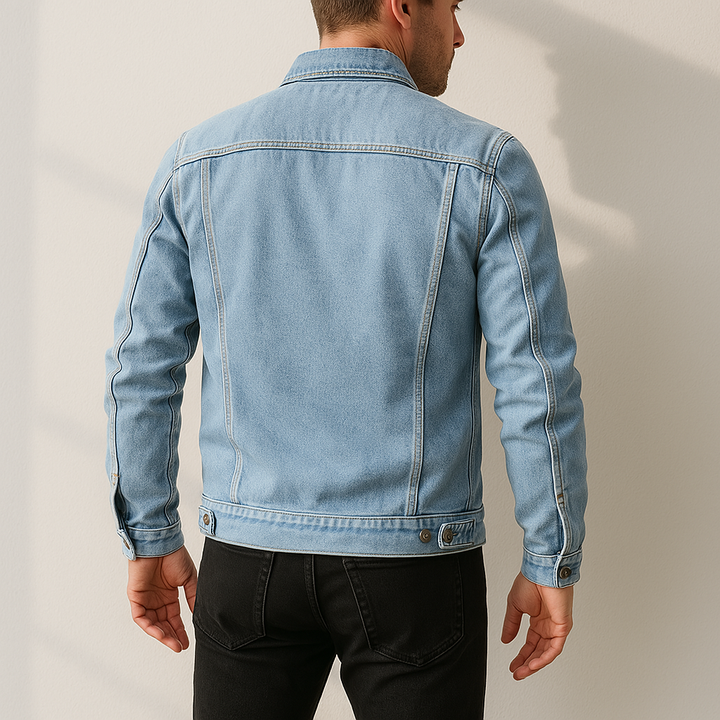 Men's Rustler Creek Denim Jacket with Pockets