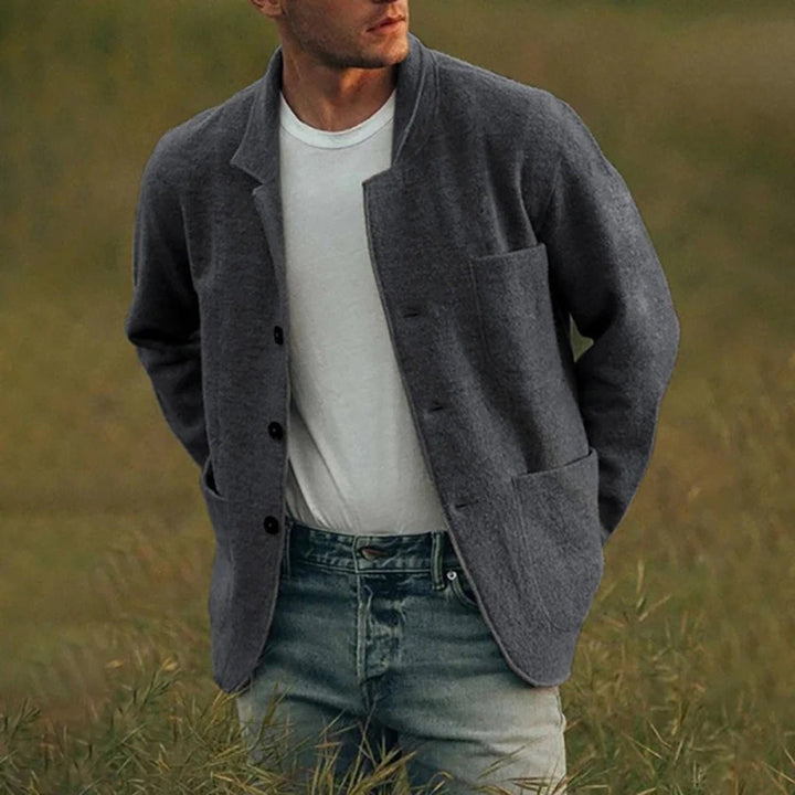 Cardigan pour homme | Design à poches multiples