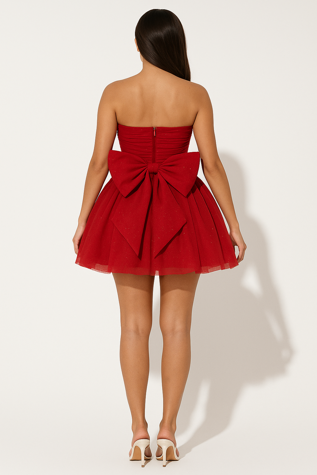 Women's Strapless Mini Party Dress for Nights Out
