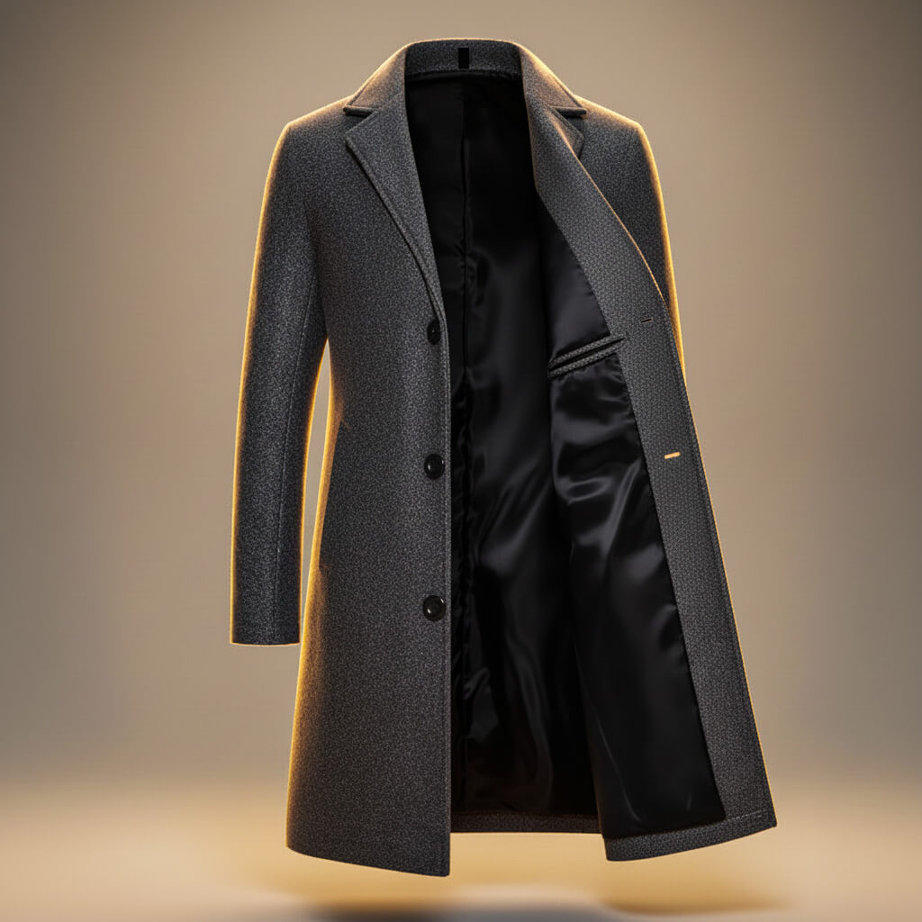 Abrigo de algodón peruano Aston Legacy para hombre