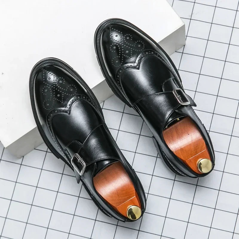 Castano Genuine Leather Dress Shoes
