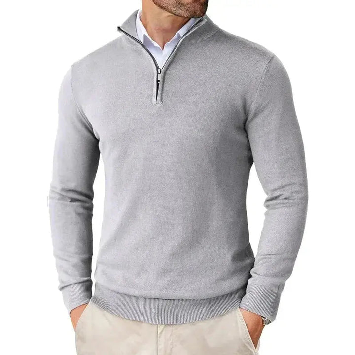 Men's Classic Half-Zip Sweater