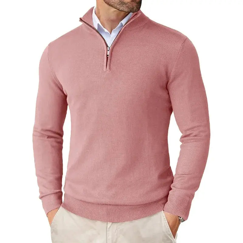 Men's Classic Half-Zip Sweater