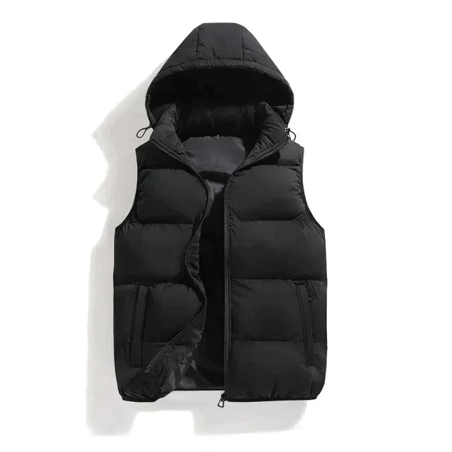 Men's Padded Bodywarmer with Hood