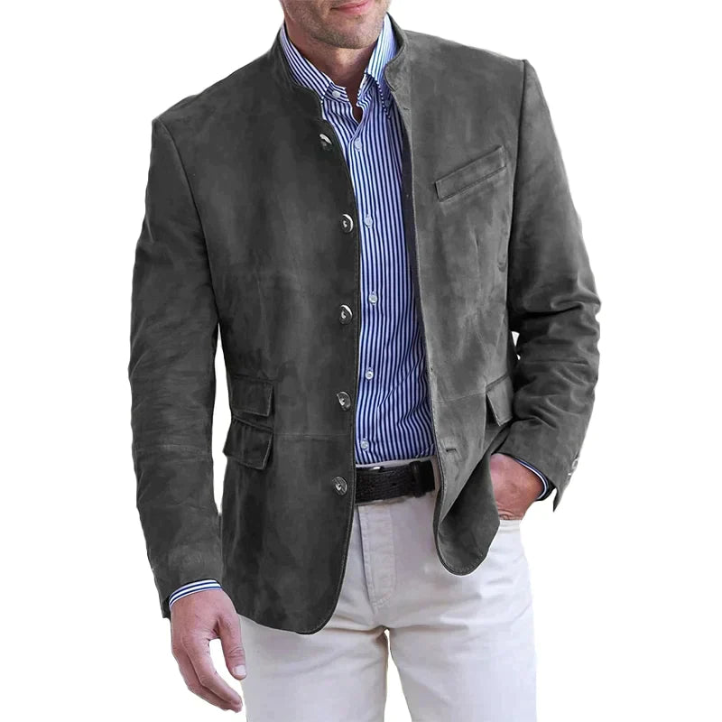 Chaqueta blazer atemporal - Blazer clásico para hombre