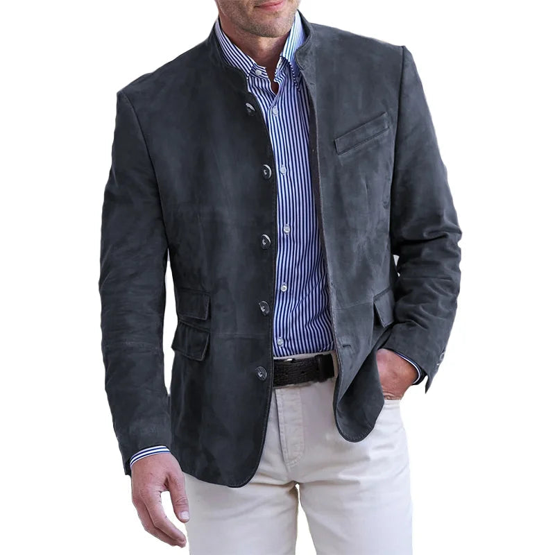 Chaqueta blazer atemporal - Blazer clásico para hombre