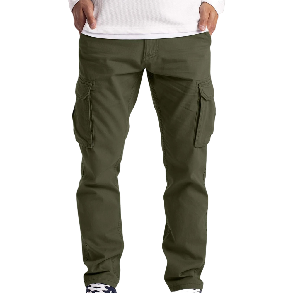 Men's Slim Fit Tactical Cargo Jogger Pants