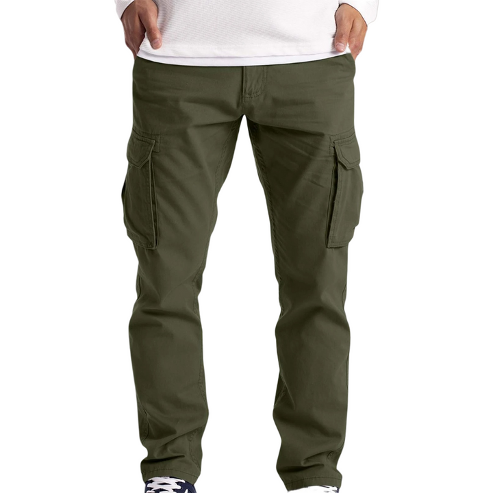 Men's Slim Fit Tactical Cargo Jogger Pants