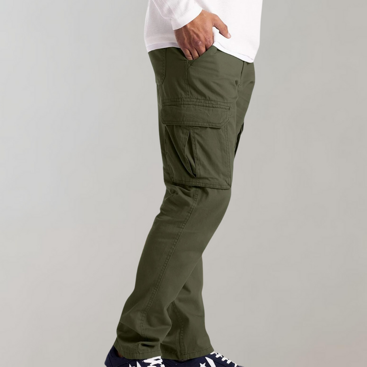 Men's Slim Fit Tactical Cargo Jogger Pants
