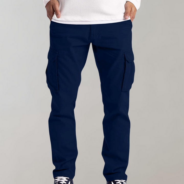 Men's Slim Fit Tactical Cargo Jogger Pants