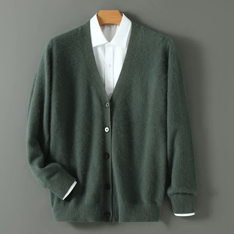Cárdigan de cachemira Renard para hombre