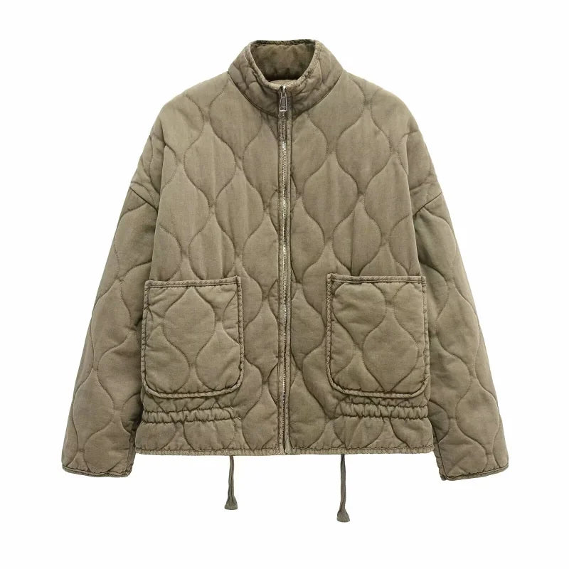 Stylish Versatile Pocket-Detail Jacket