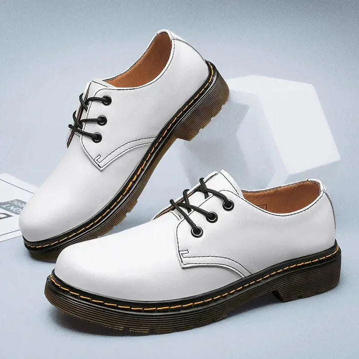Men’s Classic Oxford Dress Shoes with a Lace-Up