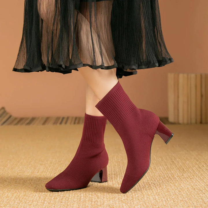 Stivaletti da donna con vestibilità elasticizzata