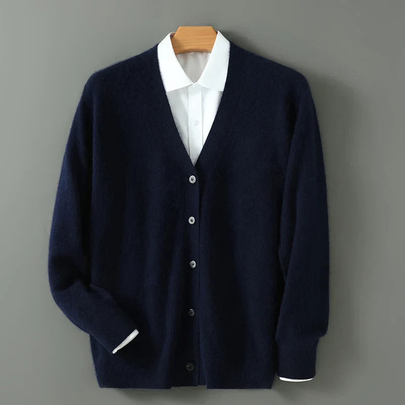 Cárdigan de cachemira Renard para hombre