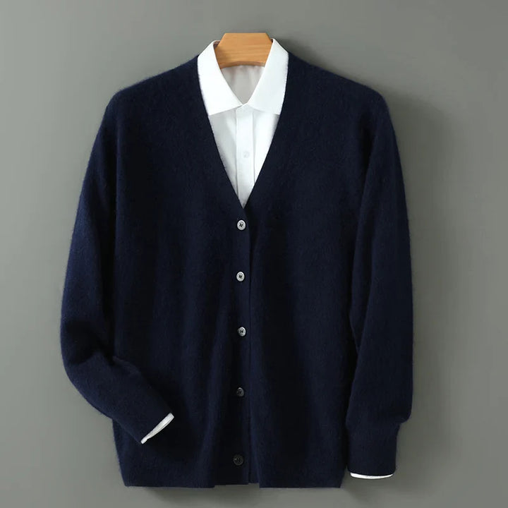 Cárdigan de cachemira Renard para hombre