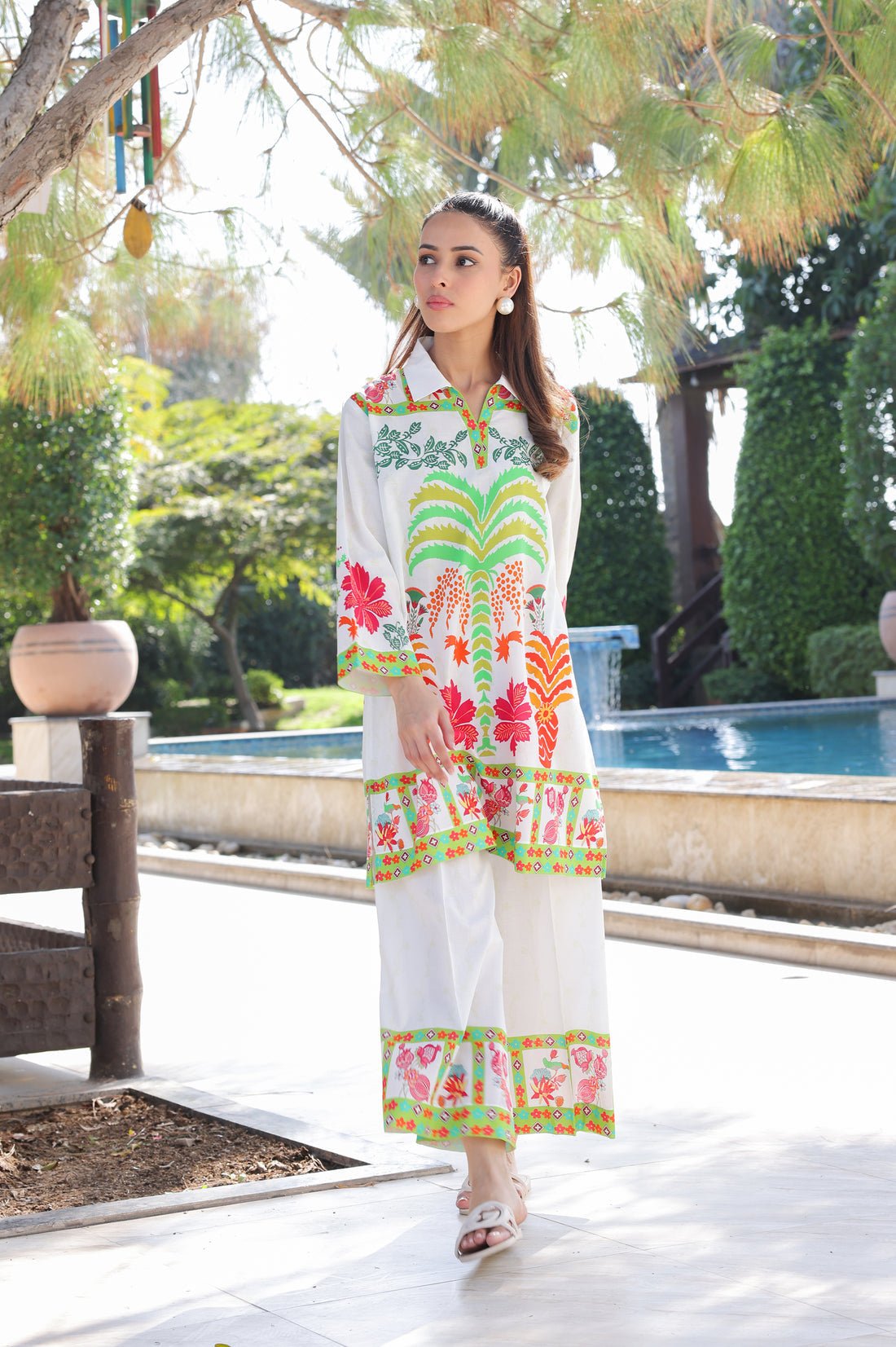 Palm Bloom Co - ord Set - STENFIA