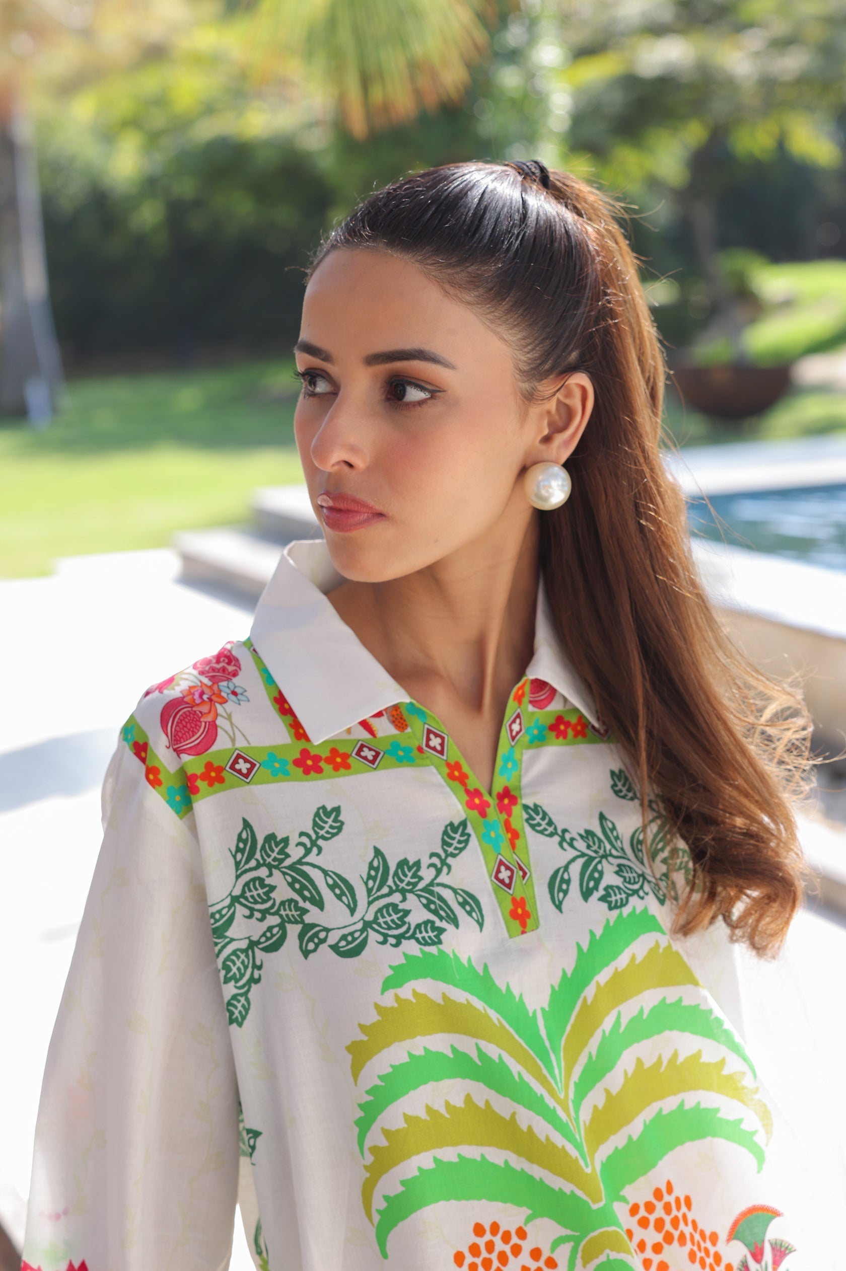Palm Bloom Co - ord Set - STENFIA