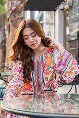 Blooming Grace Floral Kurta Set - STENFIA