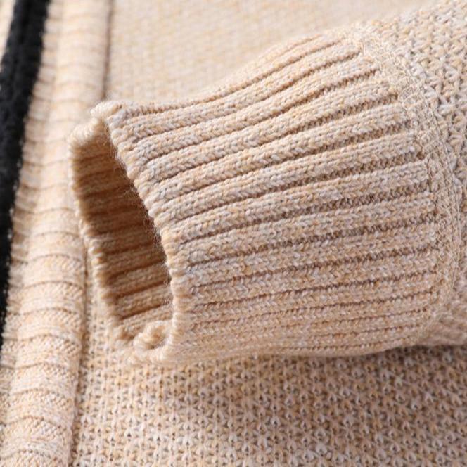 Men's Calvin Knit Jacket Lightweight Full Zip Sweater