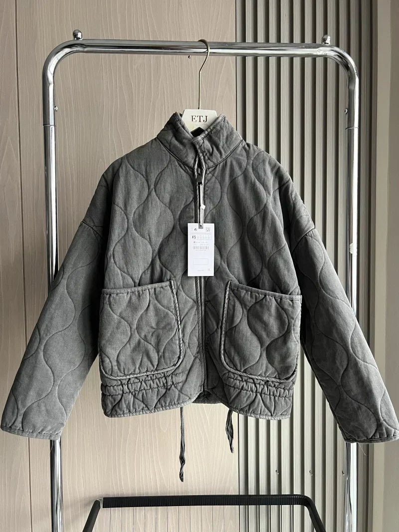 Stylish Versatile Pocket-Detail Jacket