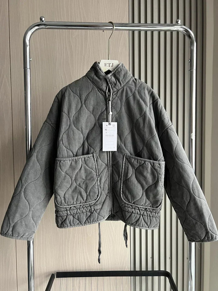 Stylish Versatile Pocket-Detail Jacket