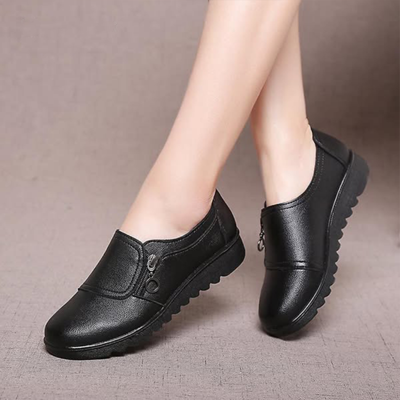 Mocassins matelassés à enfiler pour femmes avec semelle intérieure rembourrée