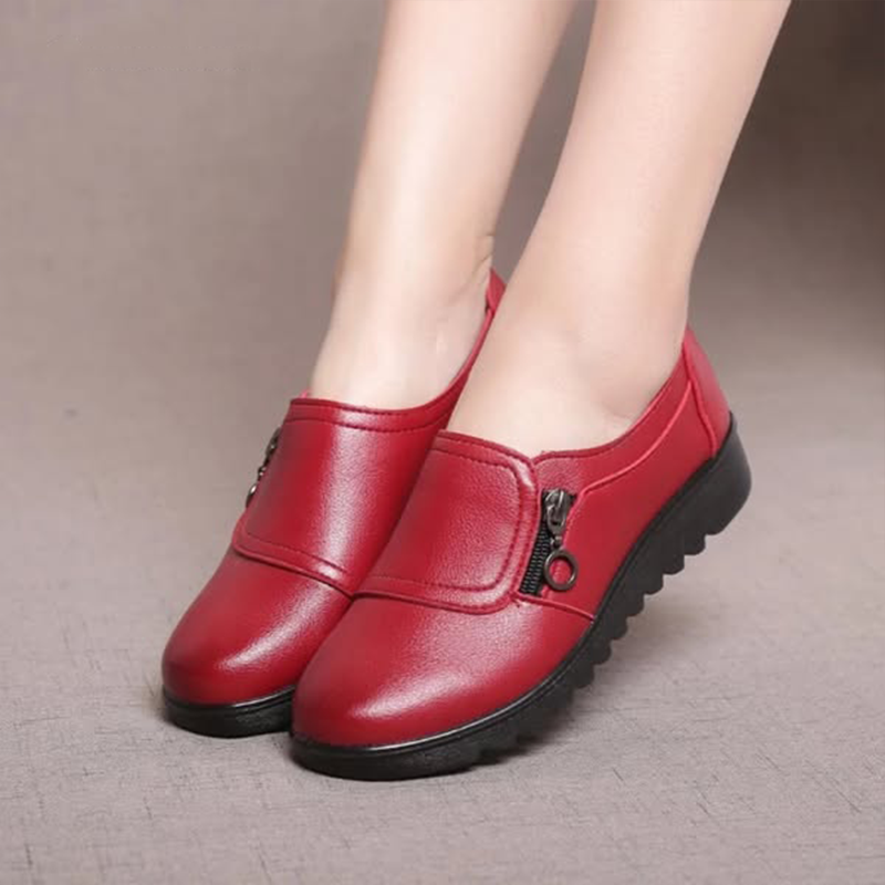 Mocassins matelassés à enfiler pour femmes avec semelle intérieure rembourrée