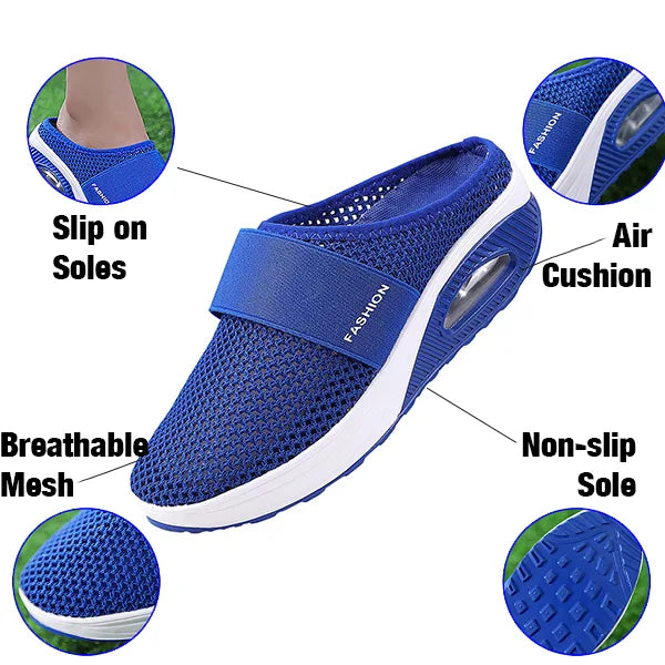 Cushioned Sandals Wedge Slippers