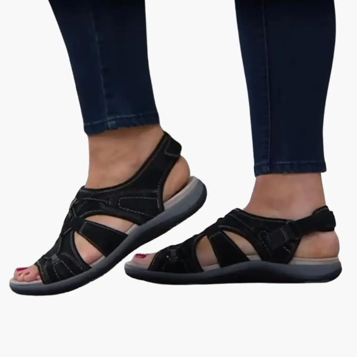 Women's Wilfred Smith Padded Sandals with Arch Support and Cushioned Footbed