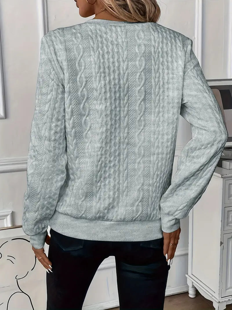 Cozy Zippered Sweater with Stylish Design