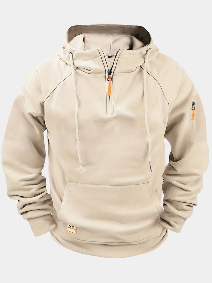 Sweat à capuche zippé pour homme