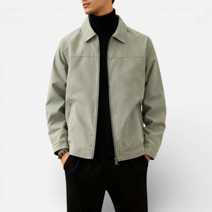 Veste d’été légère pour homme à col à revers, idéale au quotidien