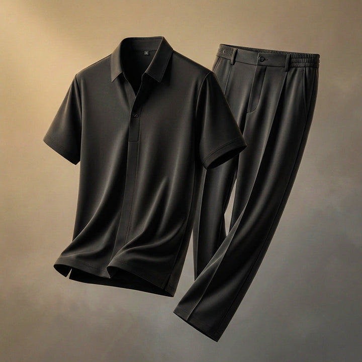 Alexander - Men's Two-Piece Polo and Trouser Set