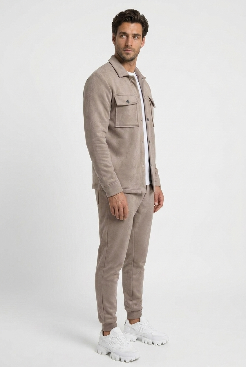 Men's Overshirt and Trousers Set - photo 5